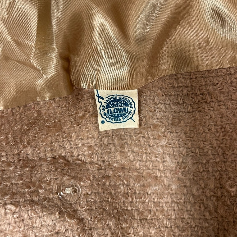 Vintage Shagmoor Coat With Faux Fur Collar - Picture 10 of 13